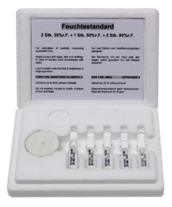 Certified calibration ampoules